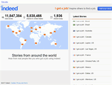 Tablet Screenshot of gotajob.indeed.com