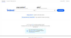 Desktop Screenshot of pl.indeed.com