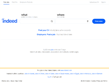 Tablet Screenshot of indeed.ae