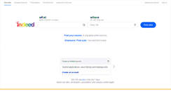 Desktop Screenshot of indeed.com