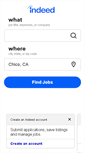 Mobile Screenshot of indeed.com