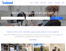 Tablet Screenshot of indeed.jobs