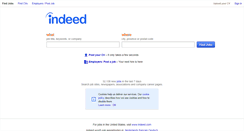 Desktop Screenshot of be.indeed.com