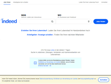 Tablet Screenshot of de.indeed.com